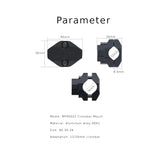 Chigee Technology Bevestigingsbeugel crossbar 12-16mm MFP0022