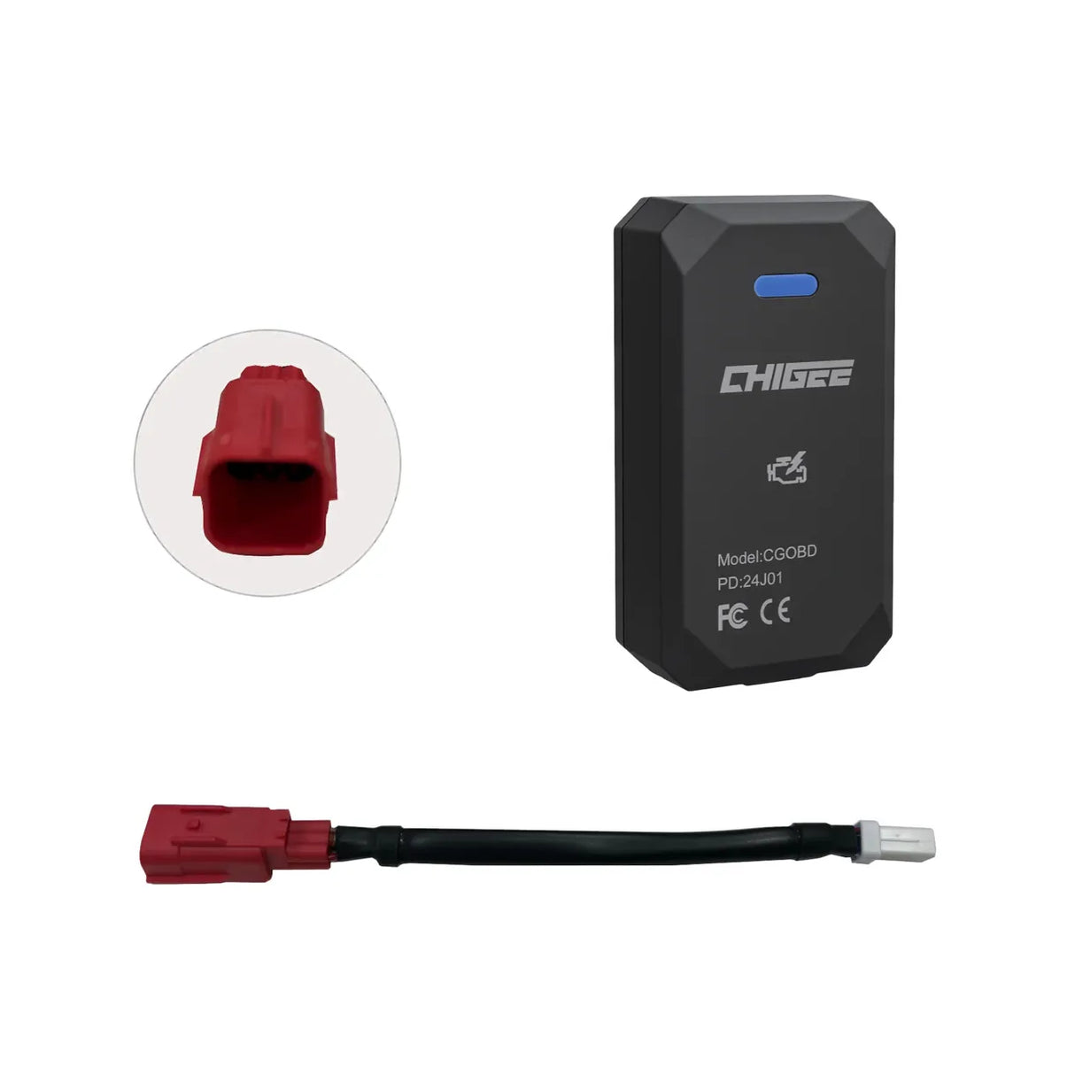 Chigee Technology OBD module + 6pin connector MFP0114